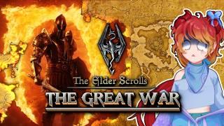 ADHD Vtuber Learns About The Great War of Tamriel | PancreasNoWork Reaction