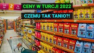 CENY W TURCJI 2022 - Czy Turcja jest droga? Inflacja 2022 // Antalya, Turcja 