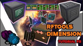 Tuto RFtools Dimension, explication et craft dimlets... | Minecraft moddé ModPack DireWolf20