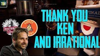 Dear Ken Levine and Ghost Story Games / Irrational Games... Thank You! ( @levine @GhostStoryGames )