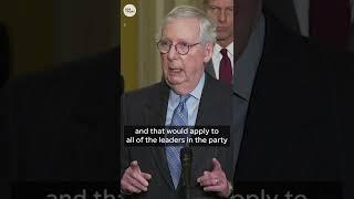 McConnell on Trump 2024: ‘No room in the Republican Party for antisemitism’ | USA TODAY #Shorts