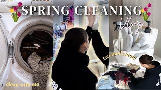 SPRING CLEAN WITH ME | deep cleaning, asmr, home cleaning motivation!