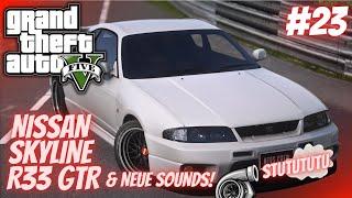 GTA 5 Mods Installieren - Nissan Skyline R33 GTR & Motor Sound MOD  - Tutorial 2024 | Deutsch