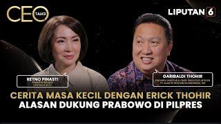 Boy Thohir Cerita Lepas Adaro, Masa Kecil Bersama Erick Thohir Sampai Dukungan ke Prabowo Gibran