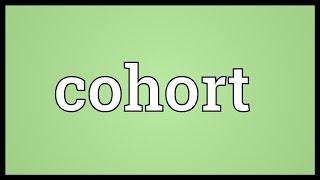 Cohort Meaning