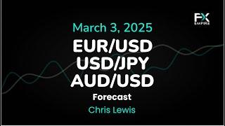 EUR/USD, USD/JPY, AUD/USD Price Forecast Today: Euro, Yen, Dollar Technical Analysis (March 03)