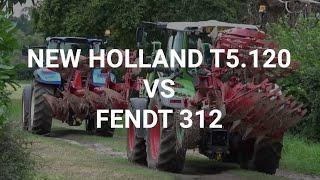 On test: New Holland T5.120 v Fendt 312