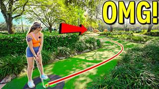 The World's Hardest Mini Golf Course! - Record Breaking Attempt!