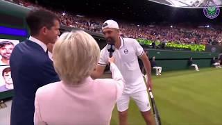 Tim Henman and Goran Ivanisevic reunited at Wimbledon