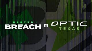 Boston Breach vs @OpTicTexas   | Major I Qualifiers Week 3 | Day 3