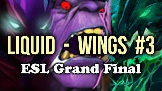 Liquid vs Wings ESL One Manila Grand Final Game 3 Dota 2