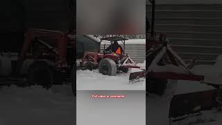 Can't get no traction #stuck #tractor #snow #meme #funny #ice #traction #ohno