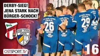 Derby-Sieg! Jena stark nach Bürger-Schock: ZFC Meuselwitz - Carl Zeiss Jena | Regionalliga Nordost