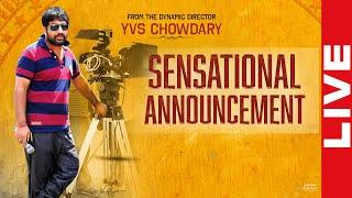 Dynamic Director YVS Chowdary Sensational Announcement LIVE | Event By YouWe Media