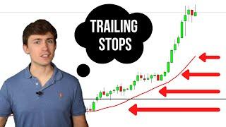 Simple Forex Trading Strategy: Using Trailing Stops to Catch HUGE Moves! 