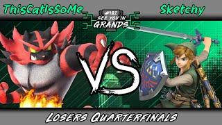 ThisCatIsSoMe (Incineroar) vs Sketchy (Link) - LQFs - See You in Grands #182
