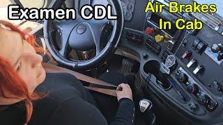 examen para la licencia cdl en español explicado - asi es el examen CDL air brakes paso a paso