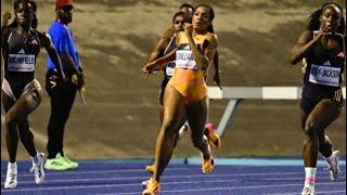 Stacey-Ann Williams Epic Fast Finish wins 400m at Racers Grand Prix 2024 #jamaica