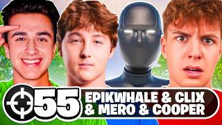 Fortnite SEASON 3 WORLD RECORD! (55 Kills) w/ Clix Mero & Cooper!