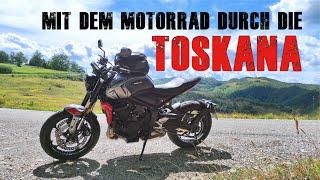 Mit dem Motorrad durch die Toskana