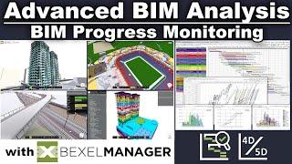 Advanced BIM Analysis with BEXEL Manager - BIM Progress monitoring