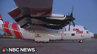 Cal Fire air crews brace for more Santa Ana winds