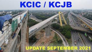 UPDATE PEMBANGUNAN KERETA CEPAT INDONESIA CHINA / KCIC / KCJB DI GRAND WISATA | FOOTAGE DRONE | 4K