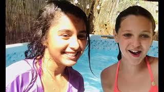 Pool Challenge mit Cousine ️