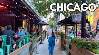 Chicago Labor Day Walking Tour on Monday | September 2, 2024 | 4k Video City Sounds