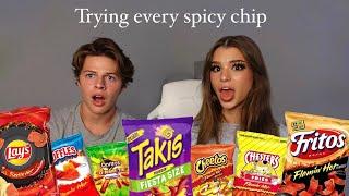 Trying and Ranking Every Spicy Chip