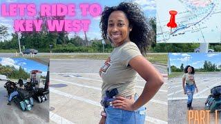 RIDING MY HARLEY DAVIDSON ROAD GLIDE SPECIAL TO KEY WEST FLORIDA (PART 1)