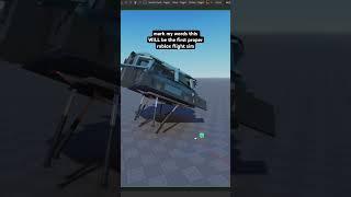 Making a 6-Axis movement system for Ro-320 #roblox #flightsimulator