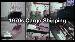 Vintage 1970s Cargo Shipping