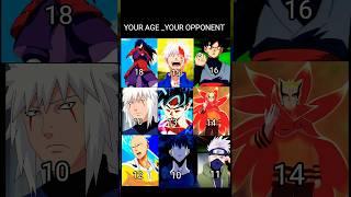 your age your opponent anime #shorts #4kstatus #anime #short  #shortvideo  subscribe to channel 