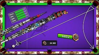 8 ball pool Heist Getaway Cue 600 Upgrade Pieces  Level Max w 26400 Tokens - ITz BILAL gaming