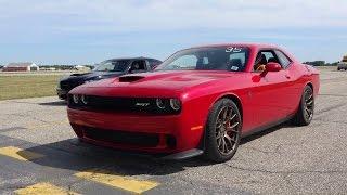 Challenger Hellcat vs Corvette ZR1