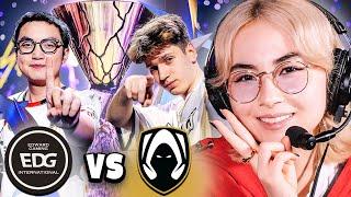 Kyedae Reacts To EDG vs Team Heretics | VCT Champions Seoul 2024 | Grand Finals!