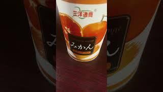 缶に入ったみかんを冷凍して冷凍みかんにしてみた！感想はコメントで