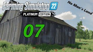 Farming Simulator 22 | No Man's Land | Ep. 07 - Skid Steer Stump Removal