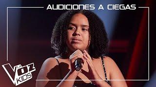 Amy Belén canta "Vuelvo a verte" | Blind auditions | The Voice Kids Spain 2024