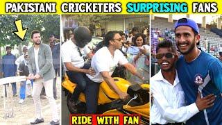 When Famous Pakistani Cricketers Surprising Their Fans ( Part 2 ) | Afridi, Babar, Shaheen, Hasan
