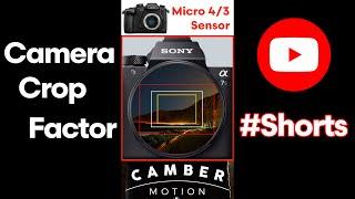 Camera Crop Factor in 30 Seconds #Shorts