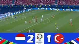 Netherlands vs Turkey 2-1 | 2024 UEFA Euro | Match Highlights