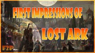 First Few Minutes of Lost Ark Gameplay - Contemption Gaming
