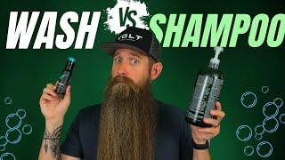 The Difference Between Shampoo & Beard Wash!