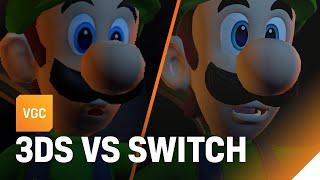 Luigi's Mansion 2 HD - 3DS vs Switch comparison