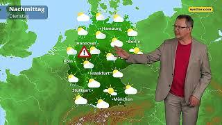 Wetter heute: Kräftige Schauer und Gewitter bringen nur kurze Abkühlung