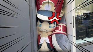 Pom Pom squeezed by door|Honkai Star Rail| funny moments| reaction|reacts|plush plushie