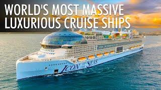 Top 5 Biggest and Most Luxurious Cruise Ships 2025 - 2026 | Price & Features