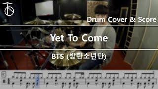 BTS (방탄소년단)-Yet To Come Drum Cover,Drum Sheet,Score,Tutorial.Lesson